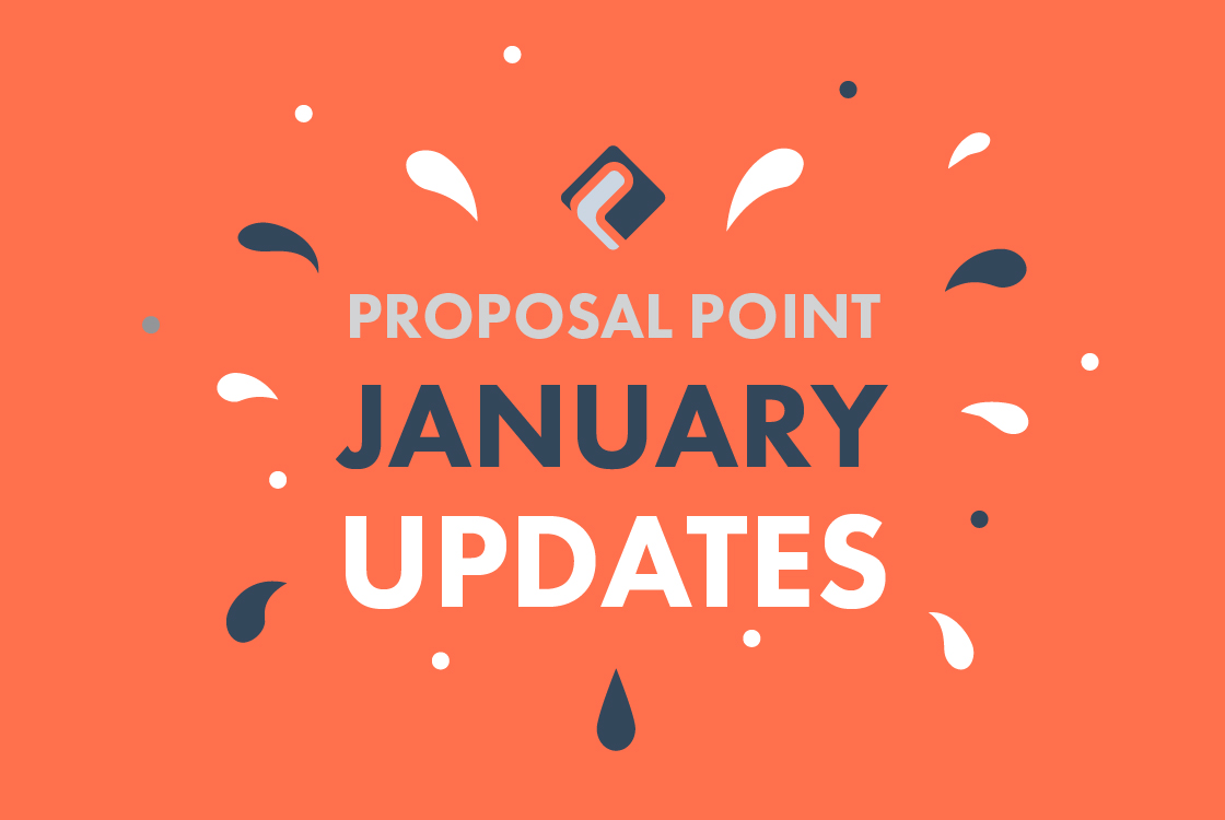 New ProposalPoint Features Added in January